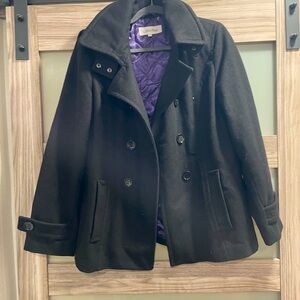 Ladies Calvin Klein wool pea coat